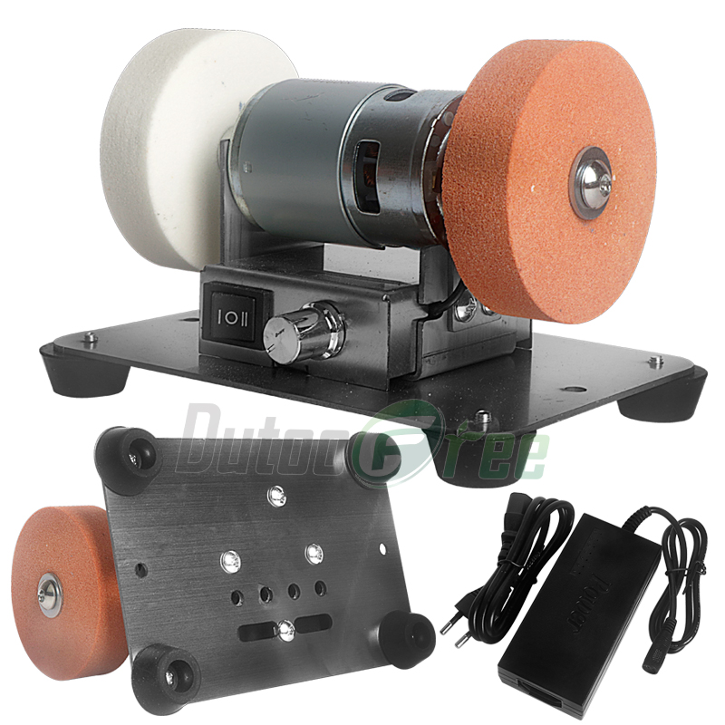 Workshop Tools Wood - Mini máquina rectificadora de 110V-220V, muelas