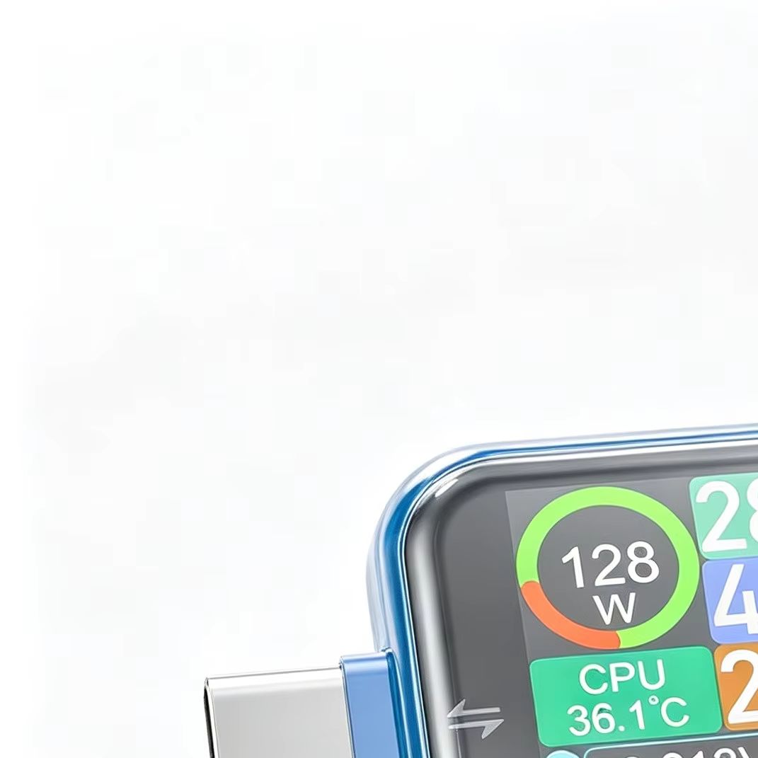 Tools Qc - Medidor de Potencia con Pantalla Táctil