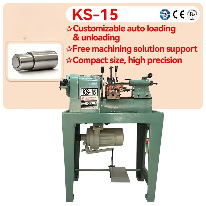 Ks Tools Workshop - Torno de Banco Pesado KS-15, Centro