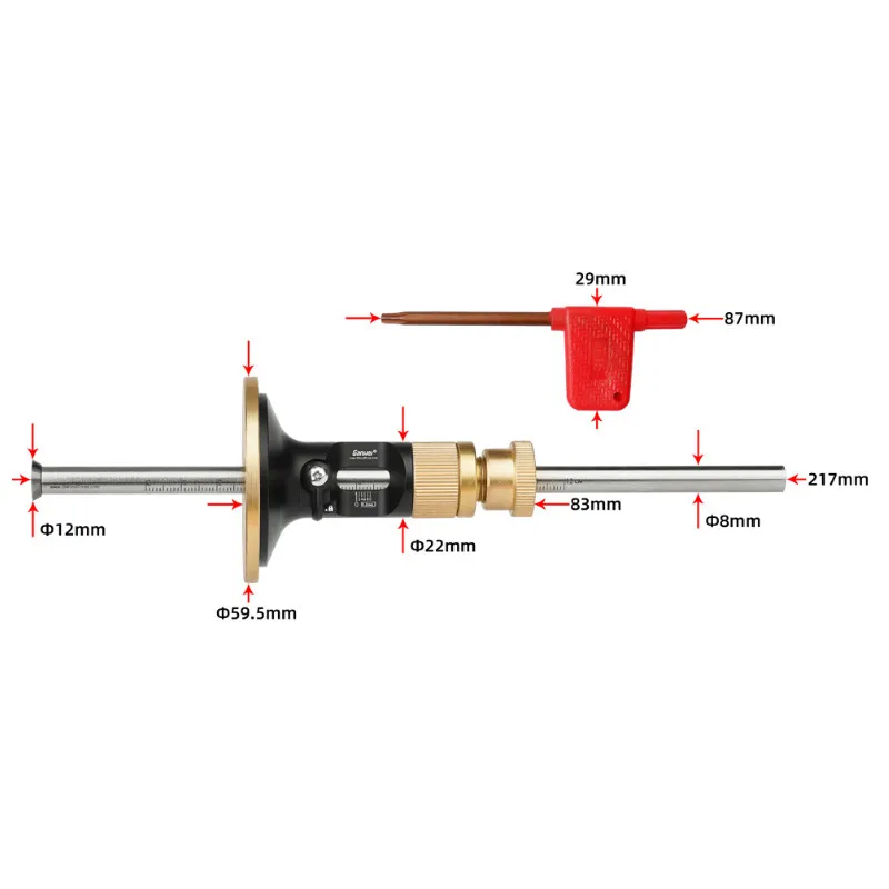 Calibrador de Rueda de Alumini - Workshop Measuring Tools reseña y precio