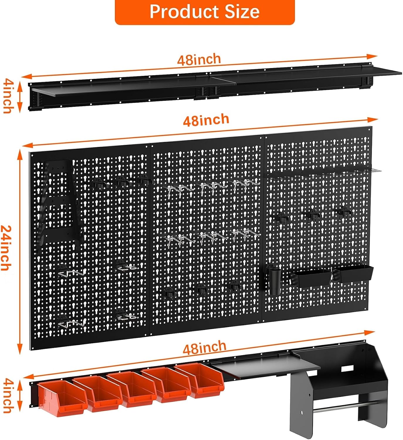 Kit de Panel Organizador de Pa - Workshop Tools Display reseña y precio