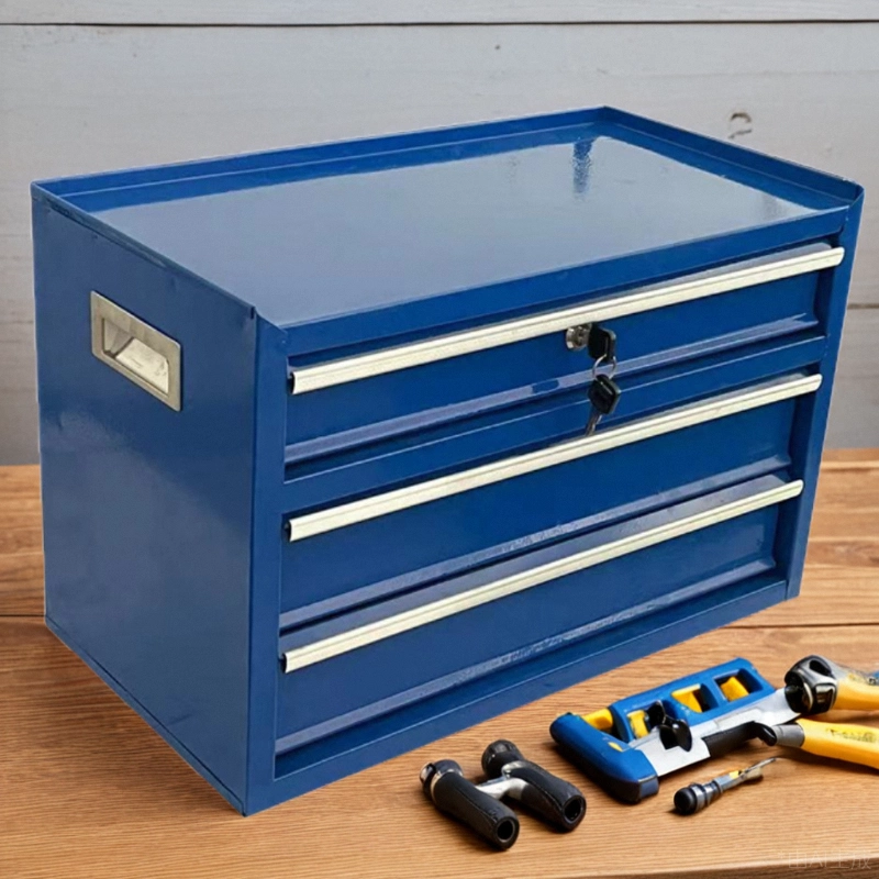 Caja de almacenamiento metálic - Workshop Tools Wood reseña y precio
