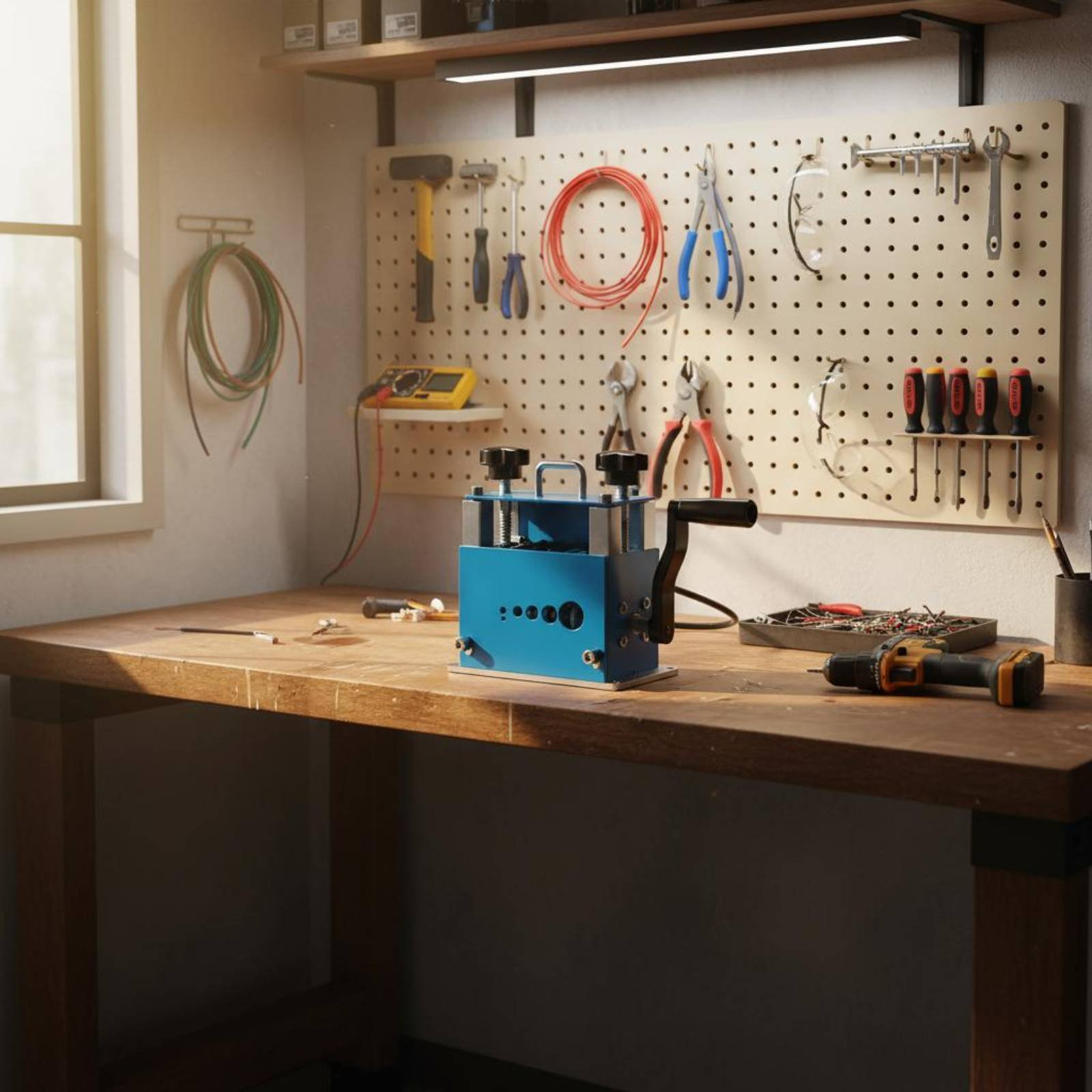 Pelacables manual de manivela  - Workshop Tools And Equipment reseña y precio