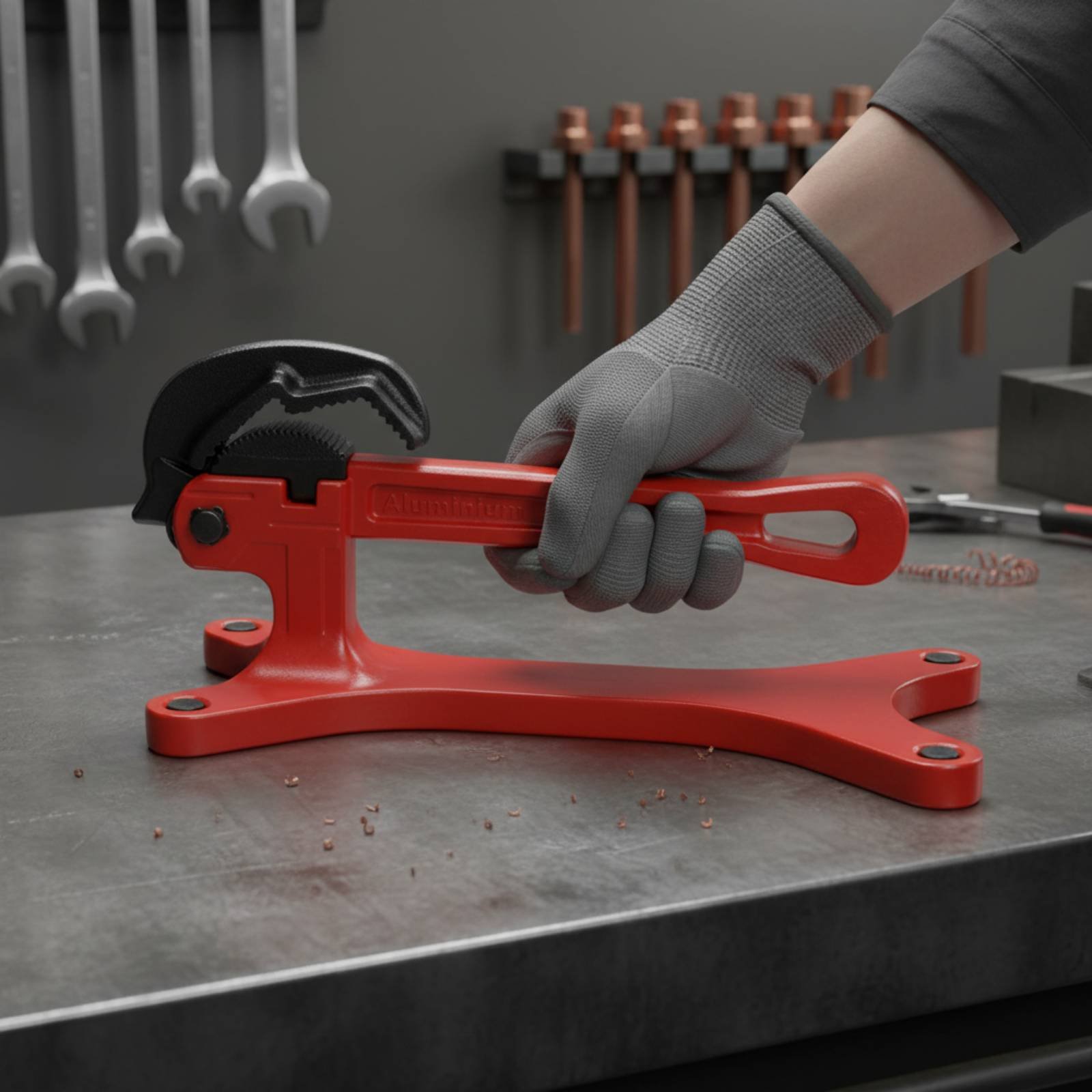 Llave de tubo autoblocante por - Tools In The Workshop reseña y precio