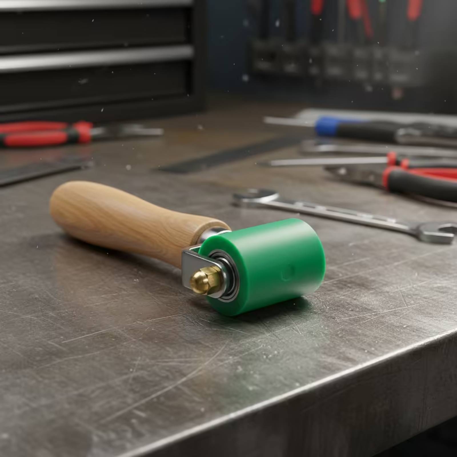 Rodillo para costuras con mang - Workshop Tools Wood reseña y precio