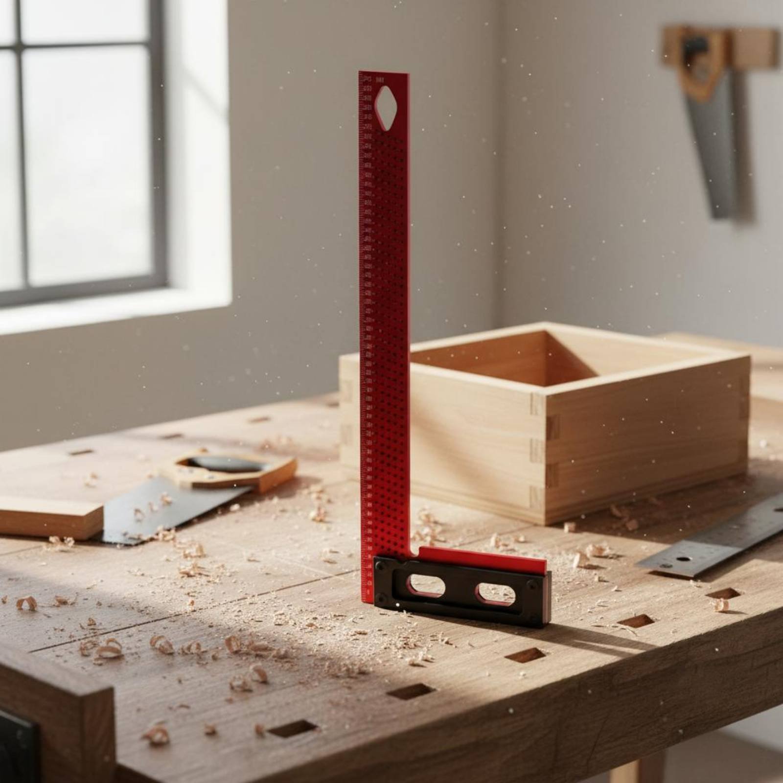 Regla de marcado en forma de L - Workshop Layout Tools reseña y precio