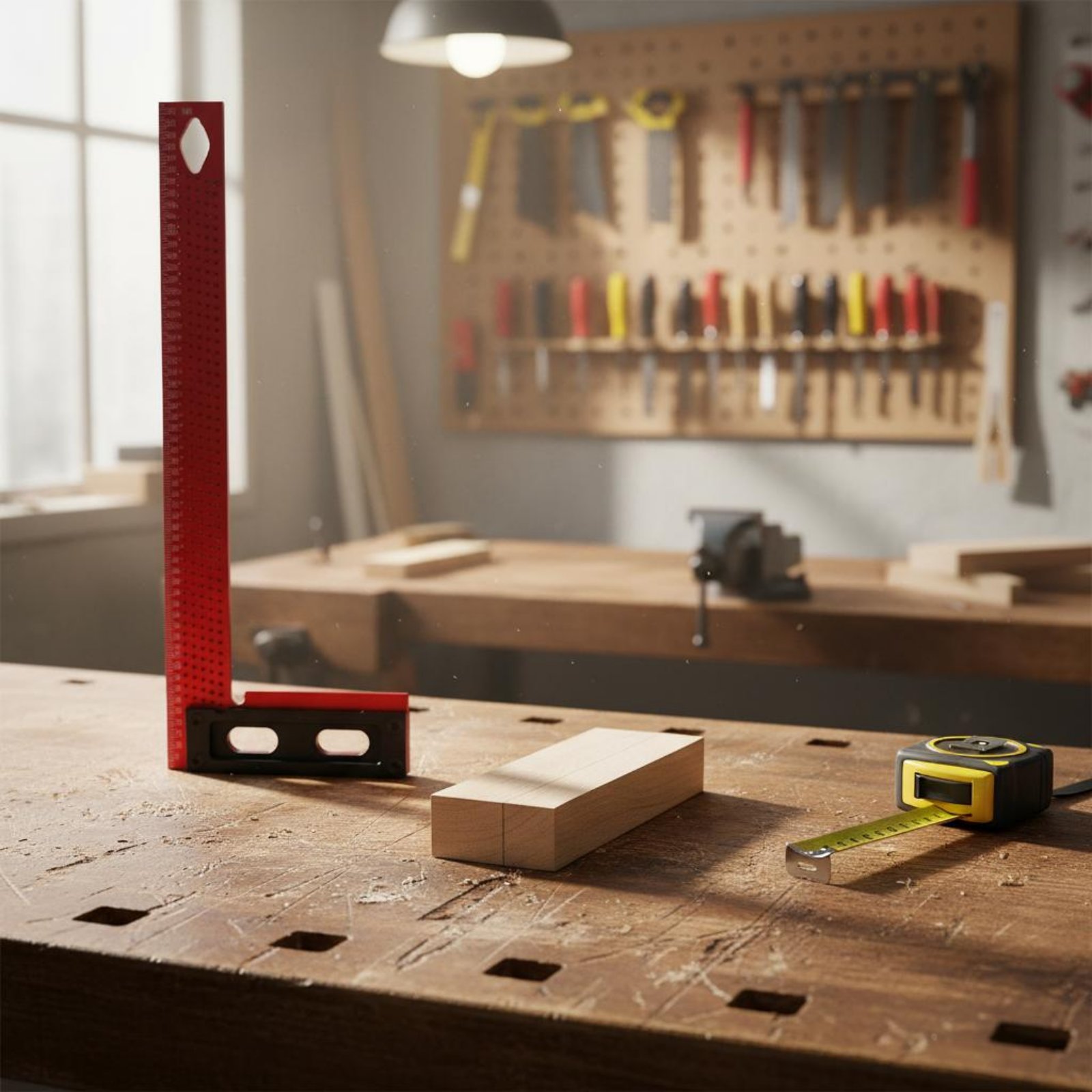 Regla de marcado en forma de L - Workshop Layout Tools reseña y precio