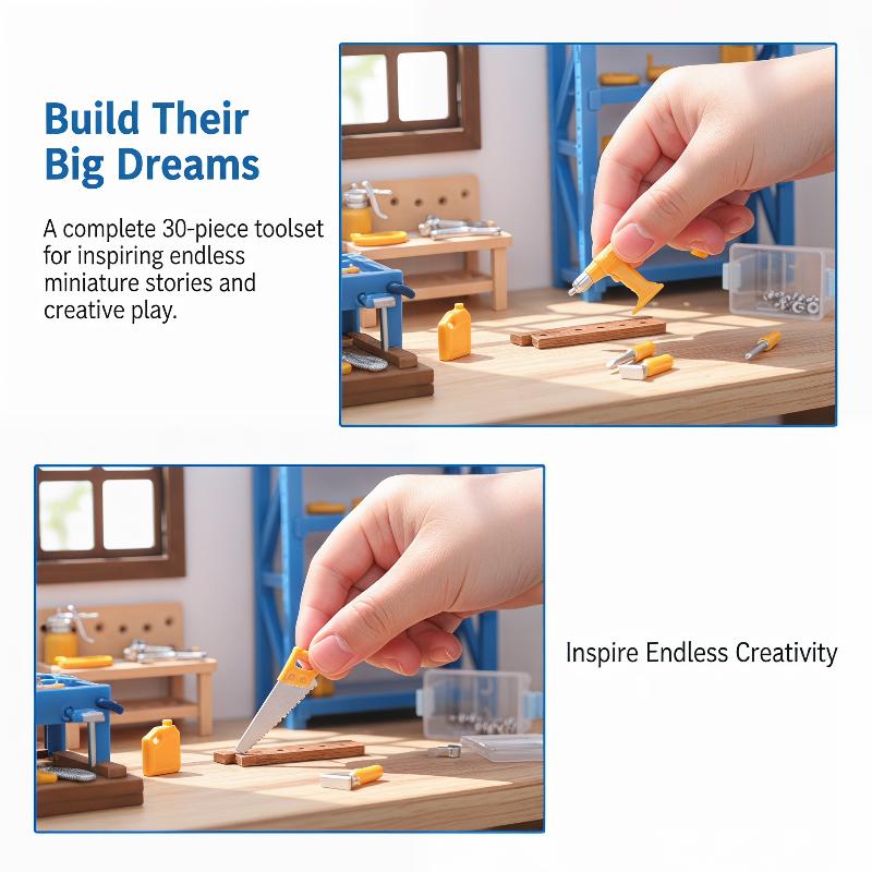 Juego de Mini Herramientas par - Workshop Tools Toy reseña y precio